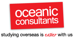 Oceanic Consultants Logo, Studying overseas is easier with us